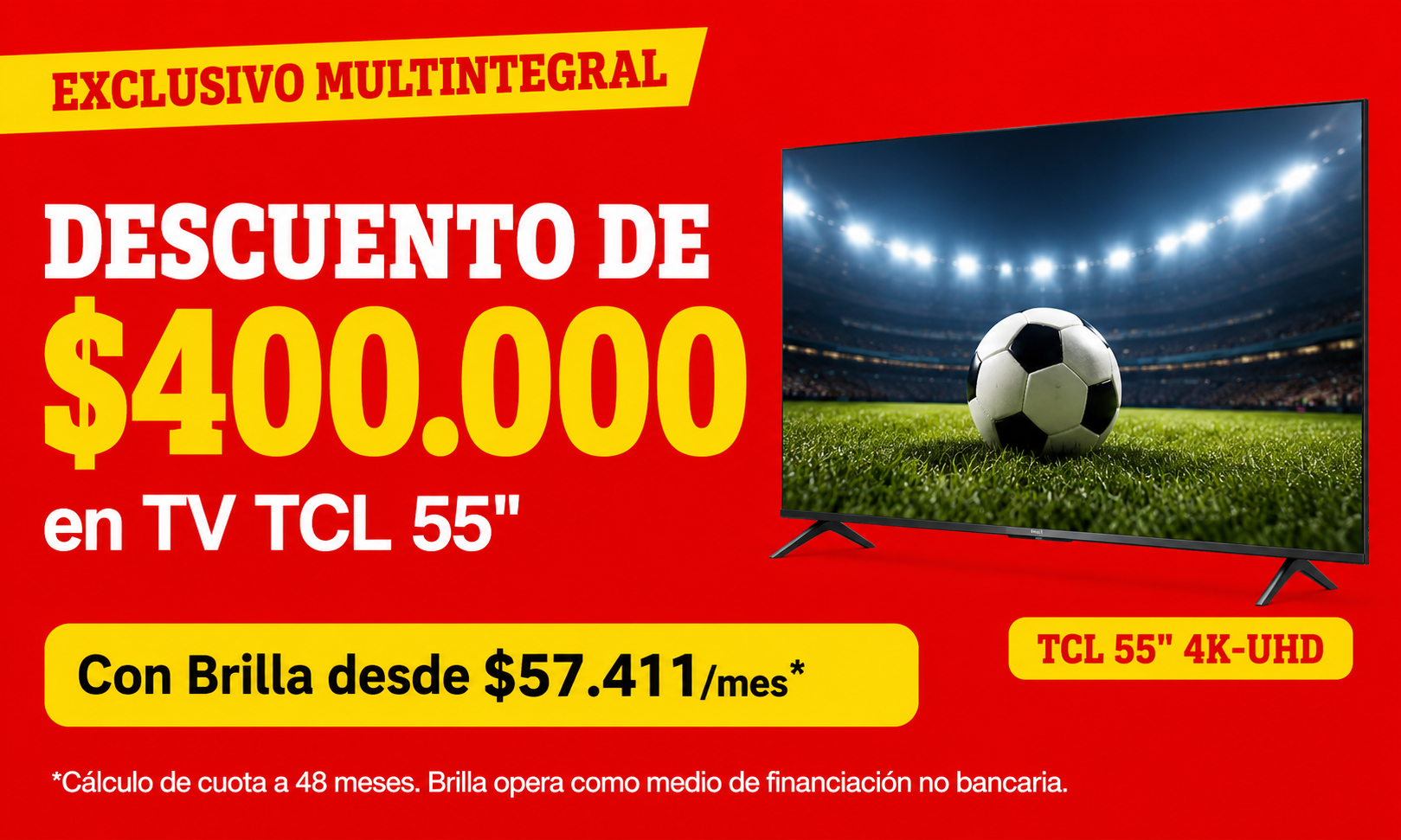 TV TCL 55